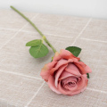 Rose Artificial Flower Single Branch for Home Decoration, Wedding, Office, and Special Occasions, 43cm Height. 