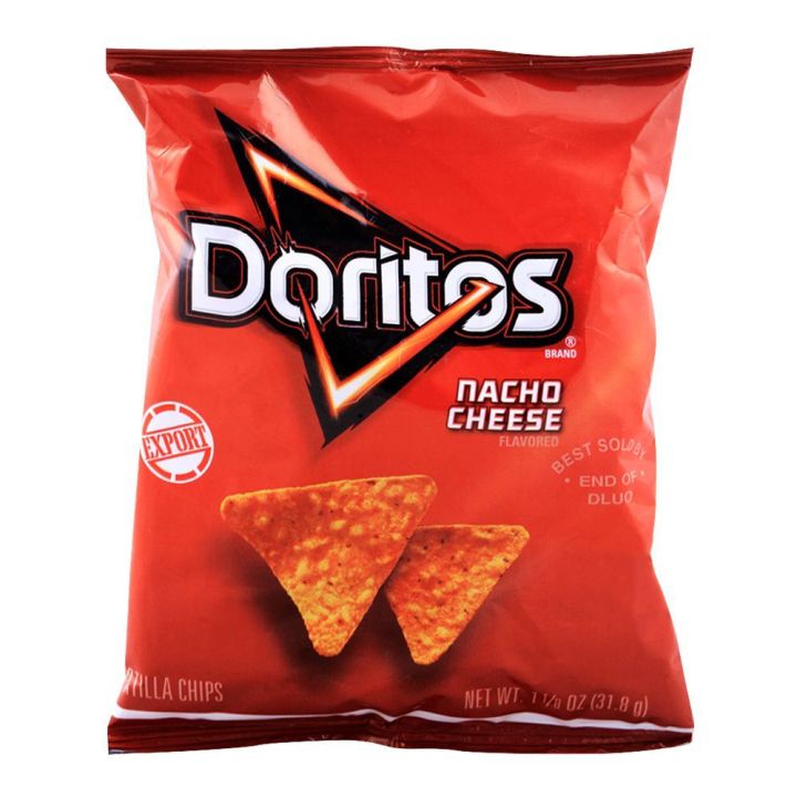 Doritos Nacho Cheeze Crunchy Tortilla Chips 32 GM Pack
