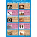 Pre Historic Ancient Inventions Educational Poster School Office Decoration. 