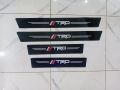 4Pcs Car Door Sill Strip Anti Scratch Protector Sticker  - TRD. 