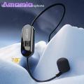 Amamia Wireless Microphone High Fidelity 2.4G Yoga Teaching Microphone Headset. 