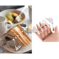 1pc Food Display Toast Rack Kitchen 4 Slice Party Restaurant Bread Holder. 