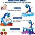 Drawing Projector Trace and Draw Projector Toy Set with Light & Music for Boys and Girls. 