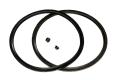 Pressure Cooker Rubber Gasket Sealing Ring Size 8-11 Liter Cookers Black Color. 