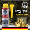 THREE GUYS Complete Fuel System Cleaner 320ml | Petrol Additive for Cars & Bikes | German Engineered. 