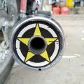 Silencer Sticker For BIke Honda 125 Silencer Tikki Bike Sticker Bike Stickers Bike Stickers 125 Stickers For Bike Bike Accesories Car Sticker, Bike Stickers, Car Accesories. 