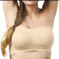 Girls New Style Seamless Strapless Bra Free Size Bra Multicolor Without Wires and Hooks. 