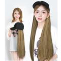 Straight Wig Cap 30 inch  Hair Baseball Cap Ball Caps Casual Hat  Wig. 