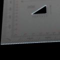 Coordinate Scale Protractor Outdoor Survival Supplies for UTM/MGRS 1:25000 1:50000 1:100000 1:250000 Scale Map. 