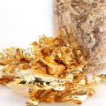 Foil Flakes Imitation Leaf Flakes Multipurpose Crushed Foil for Resin Metallic Leaf for Nails, Painting, Crafts, Slime and Resin Jewelry Making (Gold, Silver, Rose Gold) 2 grams. 