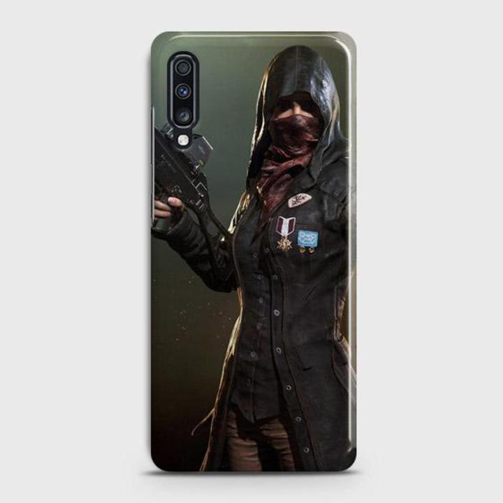Samsung A70 Pubg Fighter Printed Design-052 Hard Back Cover