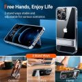 Torras Cover Compatible with iPhone 13 Pro Moon Climber Series Case – Clear. 