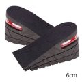 Sneakers Unisex Shock Absorption Heel Insert Half Insoles Elevator Shoes Cushion Height Increase Insoles. 