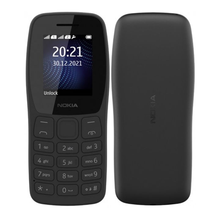 Nokia 105 Classic Display	 Size:1.77 in (4.5 cm) 1 Year Warranty Brand Warranty