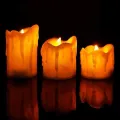 3D Dropping LED Candles with Free Cells Installed/ Included – 6 Pieces Pack. 