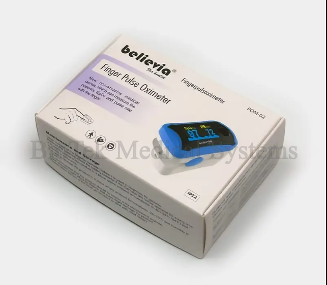 Spo2 Machine For First Aid Kit Believia Digital Pulse Oximeter/ SPO2 Oximetery Monitor with BPM/ POM ...