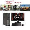 OptiPlex 9010 Desktop Gaming Pc Intel Core i5-3470 3.2GHz 3rd Generation 8GB 500GB Hard 23 Inch wide Screen LED free Keyboard Mouse -2GB Graphic card - GTA 5 & PUBG or Call Of Duty Games Installed. 