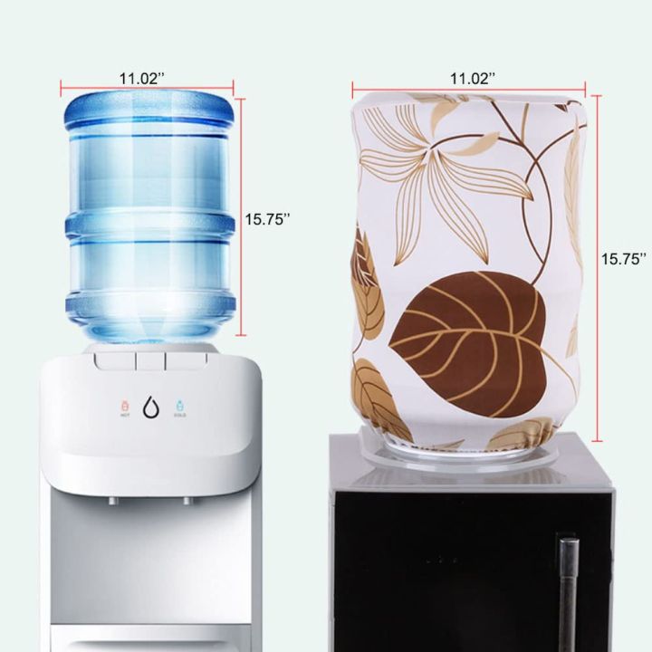 Water Dispenser Cover Water Bottle Cover for 19 Liter Dispenser Bottle Cover water can cover cloth Multicolor (Rendom Designs)