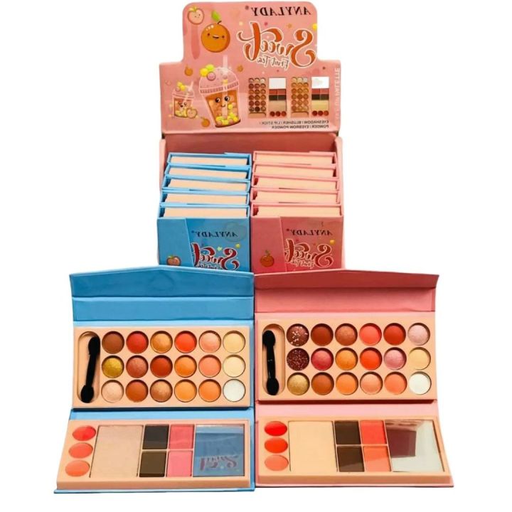 Anylady Eyeshadow Palette – 26 Colors Professional Makeup Kit | FDA Approved | Includes Baked Blush, Blusher & Face Palette | Multi-Purpose Makeup for Eyes & Face