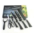Imported Knife Set 6 Piece Zepter with Leather Handle. 