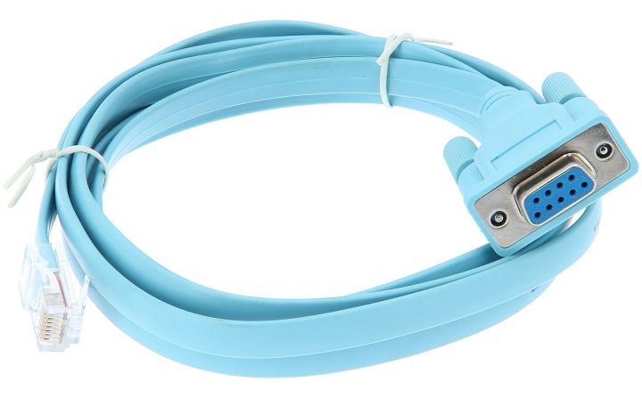 RS232 DB9 Female to RJ45 Network Console Cable