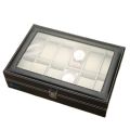 MyleCart 12 Slots Smart Watch Box PU Leather Watch Display Case Storage Box Organizer. 