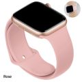 Original Compatible with Apple Watch Band Apple Watch Strap 38mm/40mm/41mm 42mm/44mm/45mm Size S/M M/L For Iwatch Series SE/6/5/4/3/2/1. 
