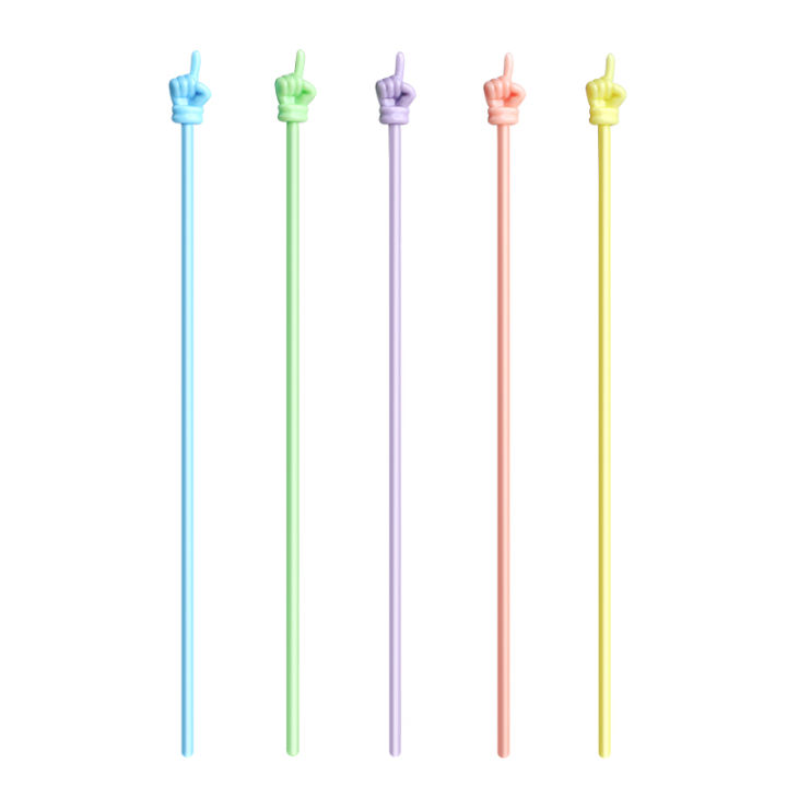 Children's Finger Reading Stick Finger Stick Household Point Reading Pointer Baby Ruler Cute Dogma Teaching Stick Early Education Primary School Student Teaching Pole Teaching Aids Telescopic Stick Infant Blackboard Teacher Class Point Reading Guidance