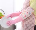 Long Washing Waterproof Rubber Glove. 