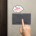 Smart Switch Board Stickers for Home and Office Electric Board Labels Modern Décor. 