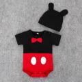 MICKEY MOUSE BABY COTTON ROMPER. 