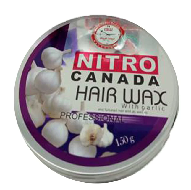 Nitro Canada Hair Wax With Garlic Freestyle Gel Wax 150g - Invisible ...