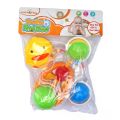 4 Pcs New Born Babies Rattle Set, Toy for Babies, Non-Toxic. 