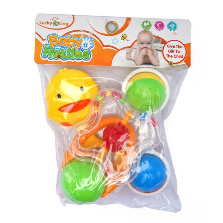 4%20Pcs%20New%20Born%20Babies%20Rattle%20Set,%20Toy%20for%20Babies,%20Non-Toxic%20-%20Image%203