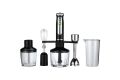 Geepas GHB6137 600W Hand Blender - 8 Variable Speeds, Indicator Lights, Stainless Steel Blade For Blending The Perfect Smoothies And Grinding Coffee. 