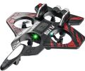 RC Airplane Fighter, Foam Remote Control Airplanes for Kids Adults, RC Plane Fighter Jet Toy with Auto Hover, Headless Mode 3D Flip Colorful LED Lights & Batterie, Drone for Kids. 