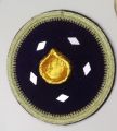 Pack of 3 Large Mehndi Plates, Rasam e Hina plates with diya (Multicolour Colour). 
