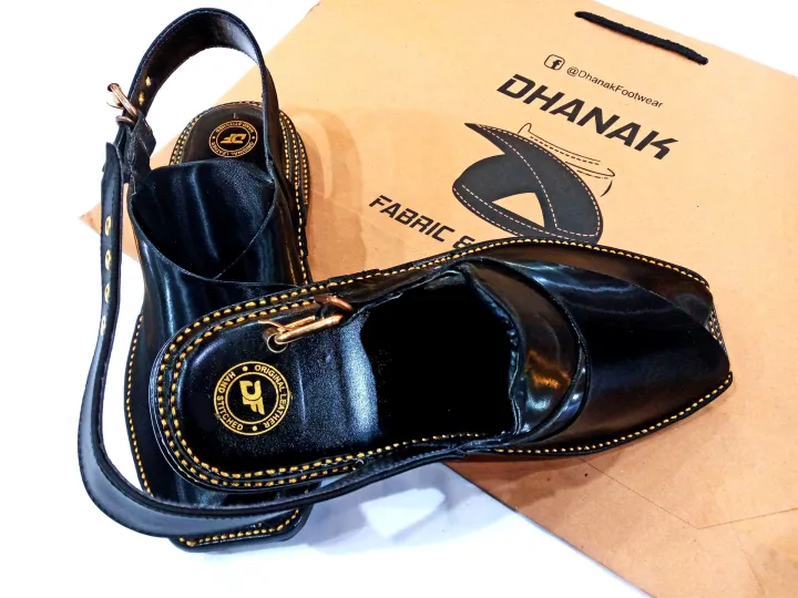 Peshawar%20Zardari%20Handmade%20Peshawari%20Chappal%20In%20Shine%20Mate%20Leather%20Branded%20Shoe%20BZPC-1%20-%20Image%206