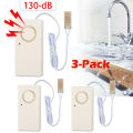 JOJOZ 3pcs Instapark In07a Water Leakage Detector Simple Effective Powerful 130 Db Sound Alarm Sensor. 