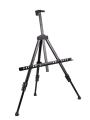 Foldable 165cm Black Aluminium Tripod Easel Artist Art Painting Stand. 