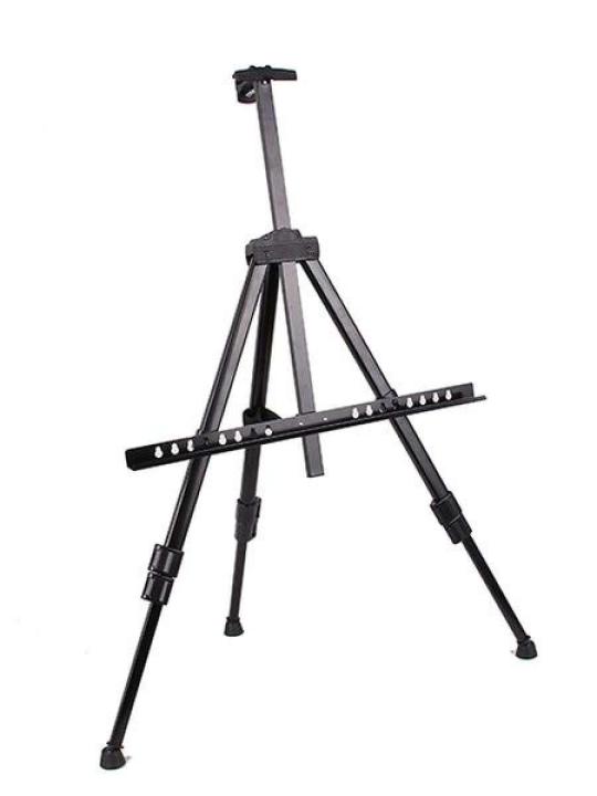 Foldable 165cm Black Aluminium Tripod Easel Artist Art Painting Stand