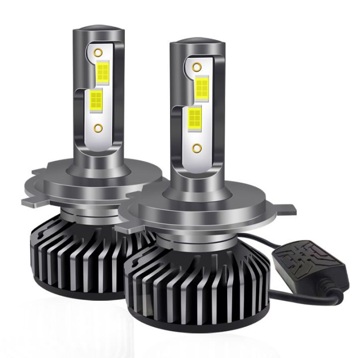 1 Pair CSP Car LED Headlight Bulbs H4 H7 H8 H10 9012 H11 9005 HB3 9006 HB4