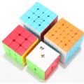 Combo Cube Set of 2x2 3x3 4x4 5x5 High Speed Stickerless Pizzle, Multicolor. 