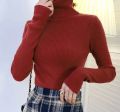 Women High Neck ladies high neck turtle neck for girls winter season - High Quality High Neck Comfortable Fit -Slim Fit High Neck for Ladies Women - Winter Stuff - Warm Turtle Neck for Girls. 