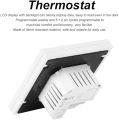 Smart Thermostat BHT-002GA Programmable Water Heating Thermostat with Backlight LCD Display for Smart Home, Compatible with Alexa(White). 