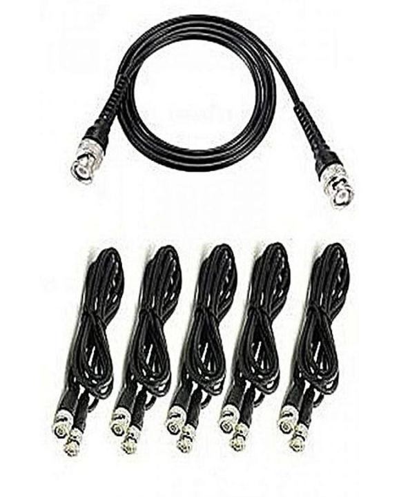 A pack of BNC To BNC Cable For Cctv Cameras Analog cctv