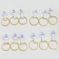 12Pcs Set Fashion Simple Thin Stackable Ring 2mm Wide Women Rings Stainless Steel Rings for Women Men stainless Steel Jewelry. 