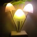 Automatic Sensor Light Night , Automatic Color Changing , Romantic Flower , LED Night Lights Flower Mushroom Lamp Bedroom kids room Home. 