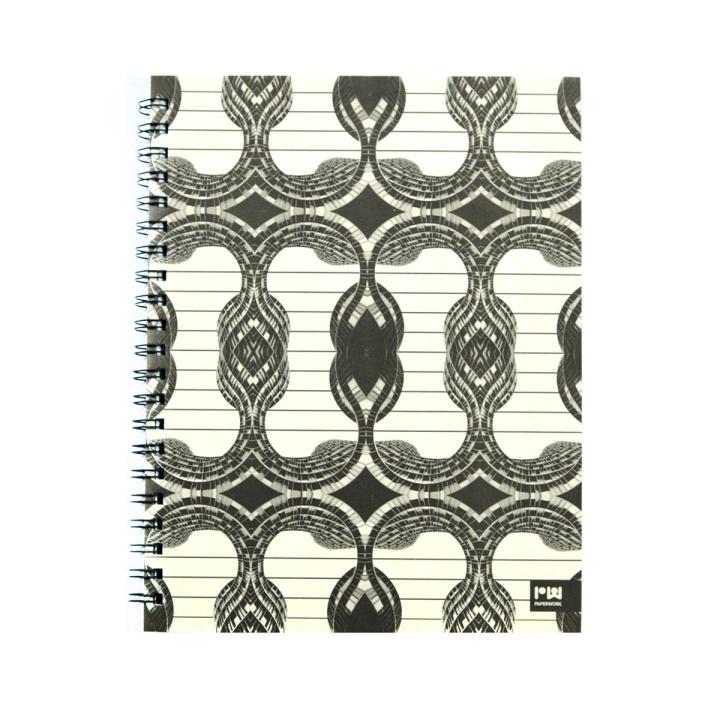 Spiral Notebook A4 - Architecture Curves - PAPERWORK