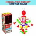 Musical Toy Nursery Merry Go Round Wind Up Toy. 